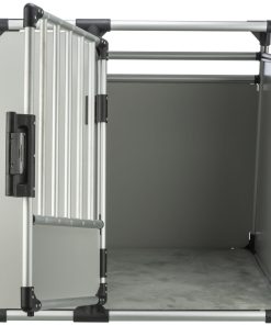 Trixie Transportbur Aluminium Sølv/Grå XL 94x93/52x87cm
