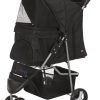 Vogn Buggy 80x47x100cm Max 11Kg Sort