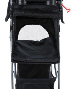 Vogn Buggy 80x47x100cm Max 11Kg Sort