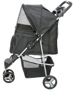 Vogn Buggy 80x47x100cm Max 11Kg Sort