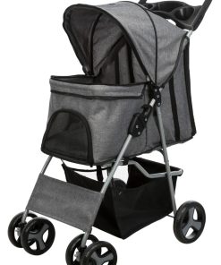 Vogn Buggy 80x47x100cm Max 15Kg Grå
