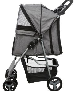 Vogn Buggy 80x47x100cm Max 15Kg Grå