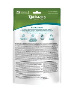 Whimzees tyggeben, gevir, L, pose m/6 stk. (WHZ354EU)